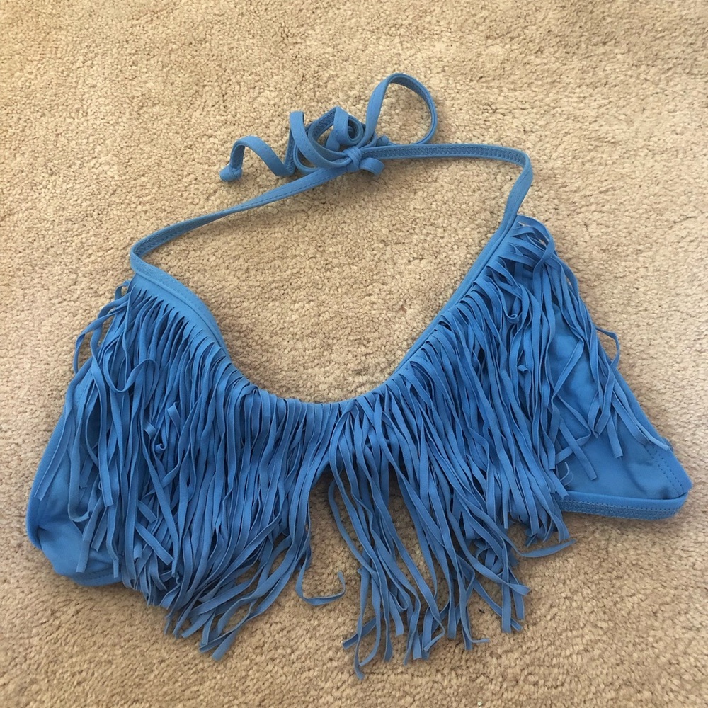 Lspace Fringe Bikini Top